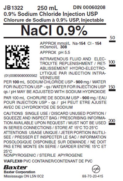 Sodium Chloride JB1322 Representative Container Label - image   20